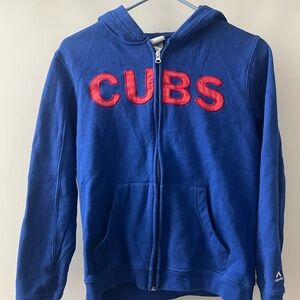 Majestic Blue Cubs Kids Hoodie